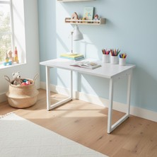 Vilinze Biga Sabit Mdf Metal Ayak Çalışma Ofis Masası