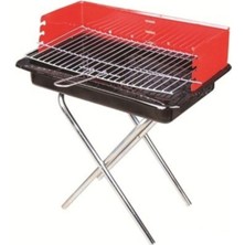 Marsilyan 40CM  Pervazlı Portatif Ayaklı Mangal Tekli Kutulu (4887)