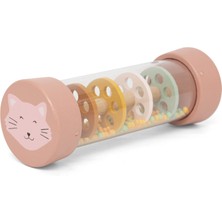 Trixie Mrs. Cat Ahşap Rain Stick – Bebekler Için Duyusal Oyuncak