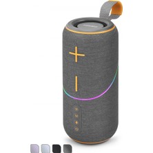 Marsilyan Mini Bluetooth Hoparlör Fm Rgb Outdoor 9.5 x 9.5 x 21.7 cm KMS300