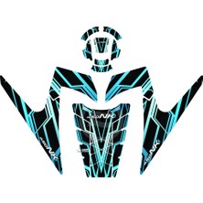 Grippatch Cf Moto 450 Nk (2024) Uyumlu 17 Parça Tank Pad Seti GC18-R1