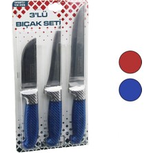 Marsilyan 3pcs Bilezikli Kurban Bıçak Seti BP-320Y--BP-036K--BP-0403 No:2 Kemik Sıyırma - No:0 Yüzme - No:3 Et Kurban Bıçak (4887)