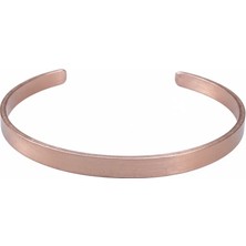 Güney Takı Store %100 Saf Sade Ayarlanabilir Bakır Bileklik