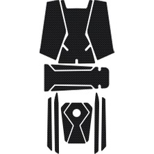 Grippatch Honda - ADV350 (2024) Uyumlu 14 Parça 6d Karbon Tank Pad GC29-DK