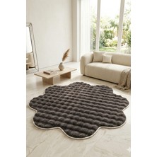 Tropikal Home Bubble Papatya Halı Kaymaz Taban Pofuduk Yumuşak Dekoratif Salon Oturma Yatak Çocuk Odası Halısı