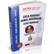 Savaş Yayınevi Adli-Idari Hakimlik Hmgs Ceza Hukuku Genel Hükümler Soru Bankası Savaş Yayınları 2026