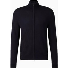 Bogner Oscar Lüks Klasik Stil, Erkek Yün Triko Ceket