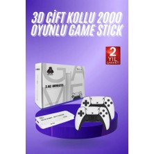 Epilons 3D 4K Hd 2.4g Game Stick 4K Ultra Hd Oyun Konsolu Çift Kollu