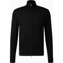 Bogner Oscar Lüks Klasik Stil, Erkek Yün Triko Ceket