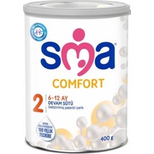 Sma Comfort 2 400 gr Bebek Sütü 6-12 Ay İçin Sütlü İçerik Geliştirilmiş Protein Teknolojisi