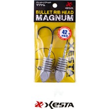 Xesta Bullet Rıbhead Magnum Jıghead #8/0 2p 42G