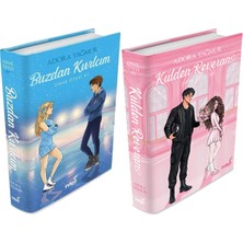 İndigo Kitap Buzdan Kıvılcım Ciltli ve Külden Reverans Ciltli (Adora Yağmur) 2'li Set