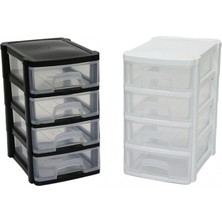 Marsilyan Tonton - Mini Çekmece 4 Katlı 10.3X13.9X16.6CM (4887)