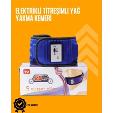 Epilons Titreşimli Masaj ve Zayıflama Kemeri – 5 Motor, 20 Mıknatıs, Ayarlanabilir Hız
