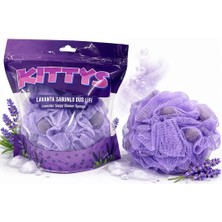 KITTYS Sabunlu Banyo Lifi Lavanta Koku Sabunlu Duş Lifi