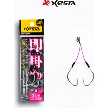 Xesta Sokugakarı Jıggıng Assıst Double 3 cm #3/0 2p