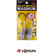Xesta Bullet Rıbhead Magnum Jıghead #8/0 2p 56G