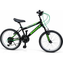 CESA BİSİKLET Wheelo 20 Jant Vitesli Yeşil Ön Amortisörlü Çocuk Bisikleti