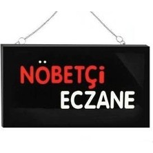 Epilons Işıklı Tak Çalıştır Hazır Tabela Nöbetçi Eczane