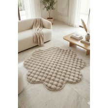 Tropikal Home Bubble Papatya Halı Kaymaz Taban Pofuduk Yumuşak Dekoratif Salon Oturma Yatak Çocuk Odası Halısı