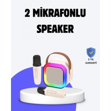 Marsilyan- Taşınabilir Bluetooth Karaoke Hoparlör – 2400 Mah Batarya
