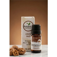 Botanica %100 Saf Ceviz Yağı Soğuk Sıkım Saç Koyulaştırıcı Besleyici Doğal Bitkisel Bakım Damla 10 ml