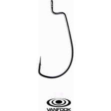 Vanfook WORM-55B Flat Ns Black 6p #2/0