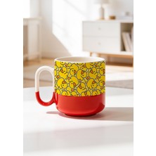 BB Design Ördek Tasarımlı Seramik Baskılı Pro Kupa Bardak 330ML