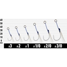 Vanfook Jd-50 Jıgen Deco Assıst 2p #1/0