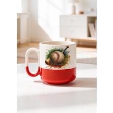 BB Design Beyzbol Tasarımlı Seramik Baskılı Pro Kupa Bardak 330ML