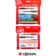 Xesta Velvet Star Silikon Yem 4.5" 11.5 cm Kbkgd 5p