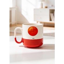 BB Design Mars Tasarımlı Seramik Baskılı Pro Kupa Bardak 330ML