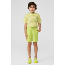 NBT BSC Bg Store Erkek Çocuk Yeşil Şort