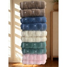 AKASYA Miosse Pure 10 Adet 30X50 cm Lüx  %100 Pamuk El-Yüz-Misafir Havlusu