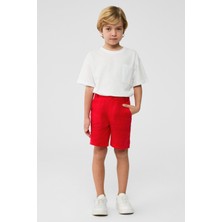 NBT BSC Bg Store Erkek Çocuk Kırmızı Şort