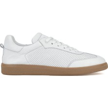 Ziya, Kadın Hakiki Deri Sneaker 1611035Z6414 Beyaz