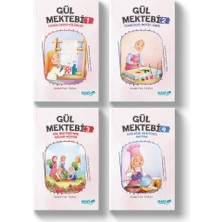 Semerkand Çocuk Yayınları 7-11 Yaş Kız Çocuklar Için Gül Mektebi Seti 4 Kitap