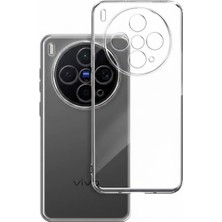 Microcase Vivo X300 ile Uyumlu Slim Serisi Soft Tpu Silikon Kılıf - Şeffaf AL3324