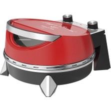 Tecna Pf-K Kırmızı Mekanik 5 Seviye Pizza Fırını