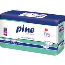 Pine Süper Emici Yetişkin Hasta Bezi Belbantlı Large 30 Adet