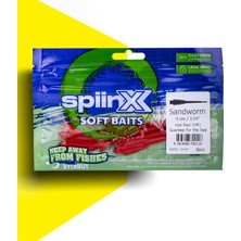 Spiinx Spıınx Sandworm Silikon 9cm 8p Hot Red