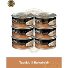 Reflex Plus Essential Tavuk & Bal Kabak Yetişkin Kedi Konserve Maması Seti 6x70 gr