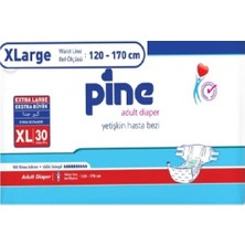 Pine Süper Emici Yetişkin Hasta Bezi Belbantlı Xlarge 30 Adet