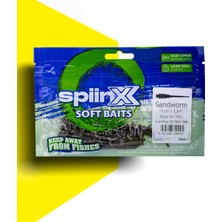 Spiinx Spıınx Sandworm Silikon 9cm 8p Rock Oıl