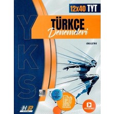Hız ve Renk Yayınları TYT Türkçe Denemeleri 12 x 40 Üniversite Hazırlık Sınavı İçin Özel Kitap