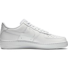 Nike Erkek Yürüyüş Ayakkabısı Force 1 CW2288 Beyaz Renkli Konforlu Tasarım ile Günlük Kullanıma Uygun
