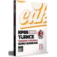 Benim Hocam Yayınları KPSS 2022 Türkçe Tamamı Çözümlü Soru Bankası Üniversite Hazırlık İçin