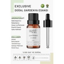 Believe Your Aura Doğal Gardenya Esansı - %100 Saf ve Doğal Buhurdanlık Difizör Exclusive Ortam Kokusu - 10 ml