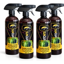 Suncar Oto Parfüm Bambu Kokusu Sprey 600 ml 4lü Set