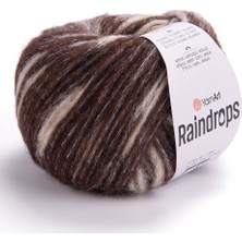 Yarnart Raindrops 2911 Kahve Degrade Örgü Ipi
